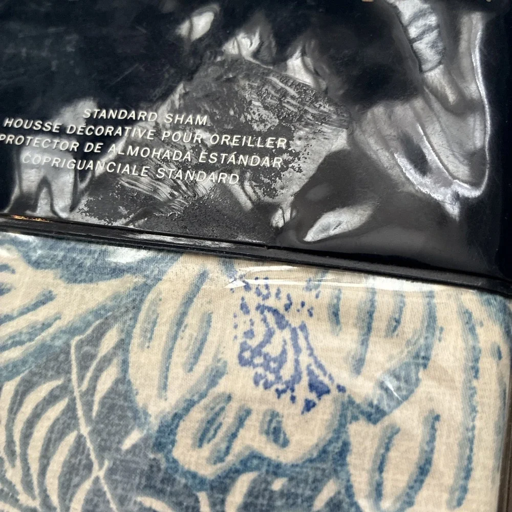 Ralph Lauren MEADOW LANE KALEY Blue Multicolor Standard Sham - NEW